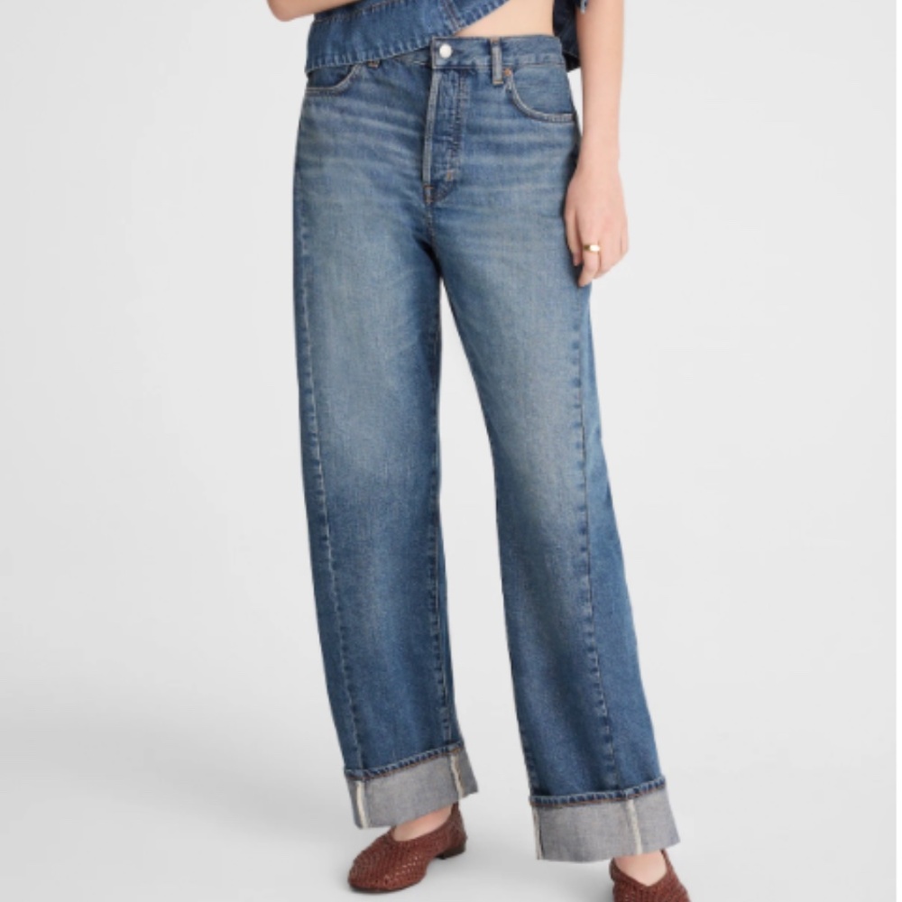 Madewell Pieced Barrel Women Jeans - Picture 3 of 13